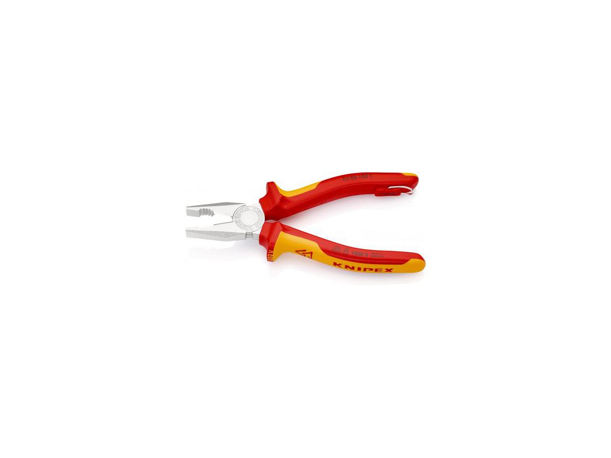 KNIPEX Kombizange VDE isoliert, 180 mm