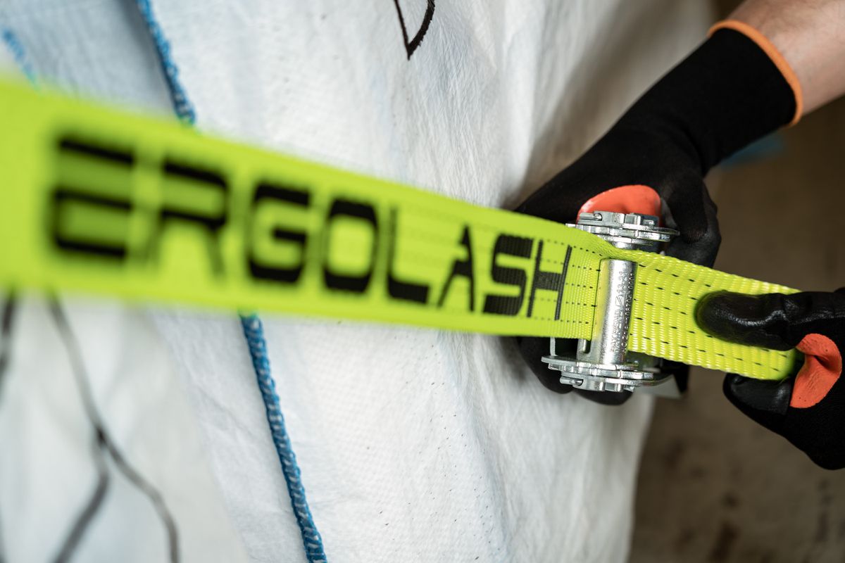 Zurrgurt ERGOLASH PRO-10000, 2-teilig, 10m, 5t, mit Klinkenhaken