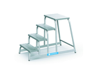 ZARGES Maschinentritt AFA P 04, 4 Stufen