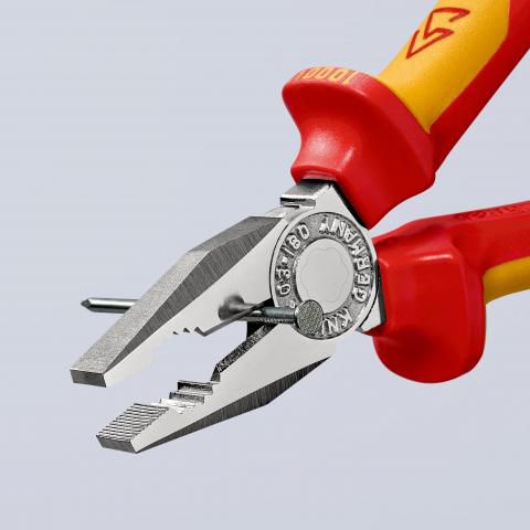 KNIPEX Kombizange VDE isoliert, 180 mm