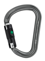 PETZL Karabiner WILLIAM, Ball-Lock, grau