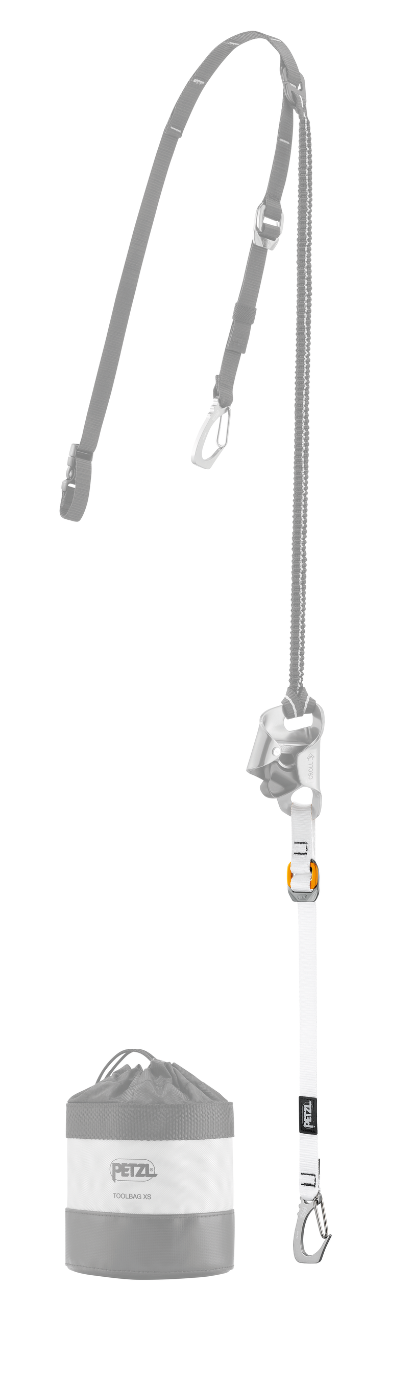 PETZL Unterer Riemen für KNEE ASCENT CLIP