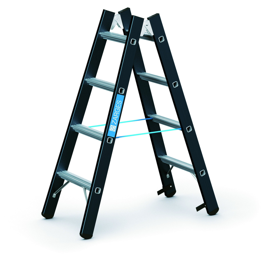 Bockleiter Megastep B mit Sprossen, Arbeitshöhe 2.5 m