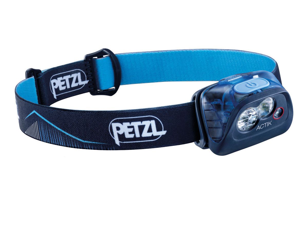 PETZL Hybridstirnlampe ACTIK®, blau