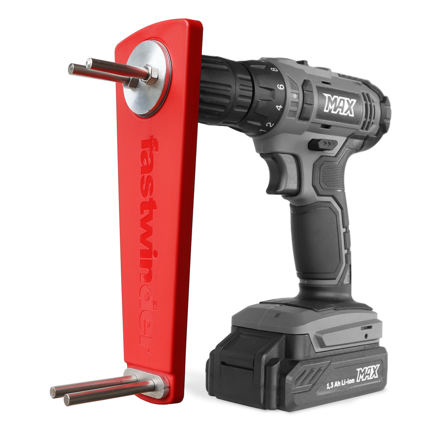 Dynello Fastwinder™, Zurrgurtaufroller für Akkubohrer