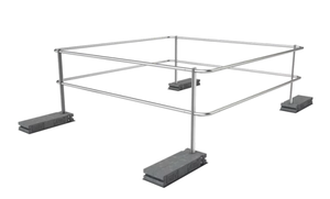 Schutzgeländer ABS Dome OnTop Weight