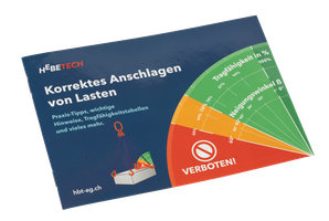 Hebetech Tragfähigkeitstabellen, A6, 16 Seiten