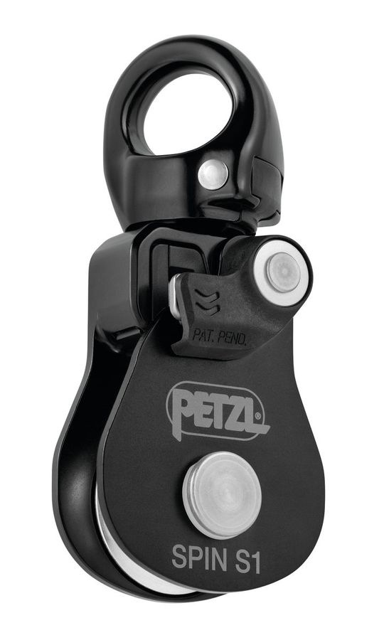 PETZL Umlenkrolle SPIN S1, schwarz