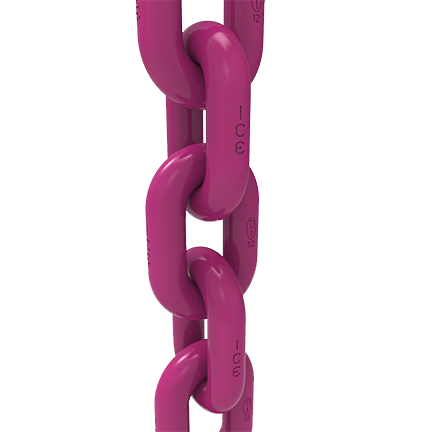 ICE-Rundstahlkette IMK-16 Pink