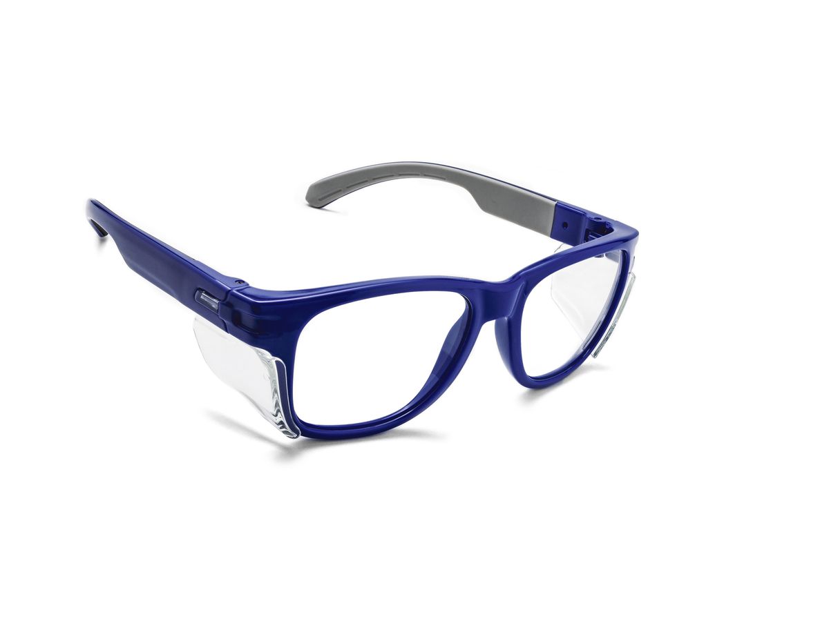 Schutzbrille entspiegelt SAR UG-19 UNIfresh, blau/grau