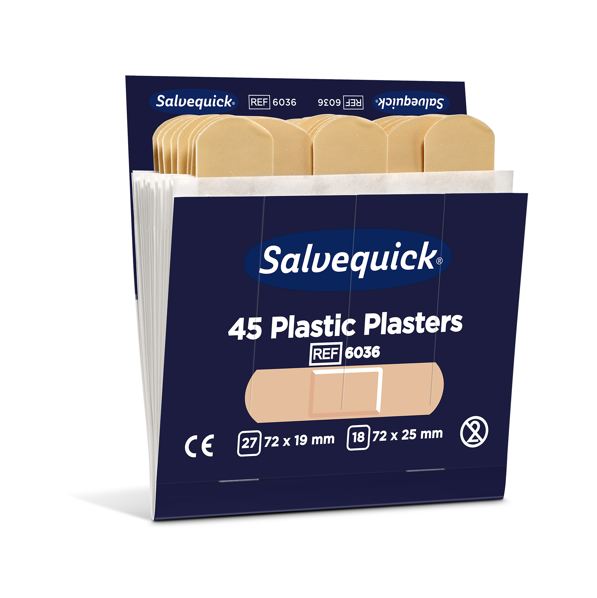 Cederroth Salvequick Wasserabweisende Pflaster