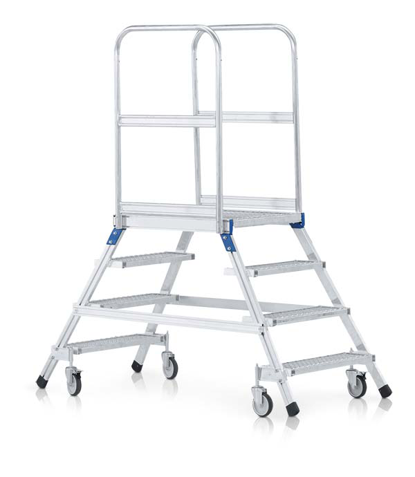 ZARGES Podesttreppe beids. begehbar, SG-Stufen Z600