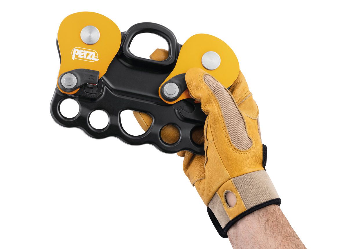 PETZL Seilbahnläufer REEVE, gelb