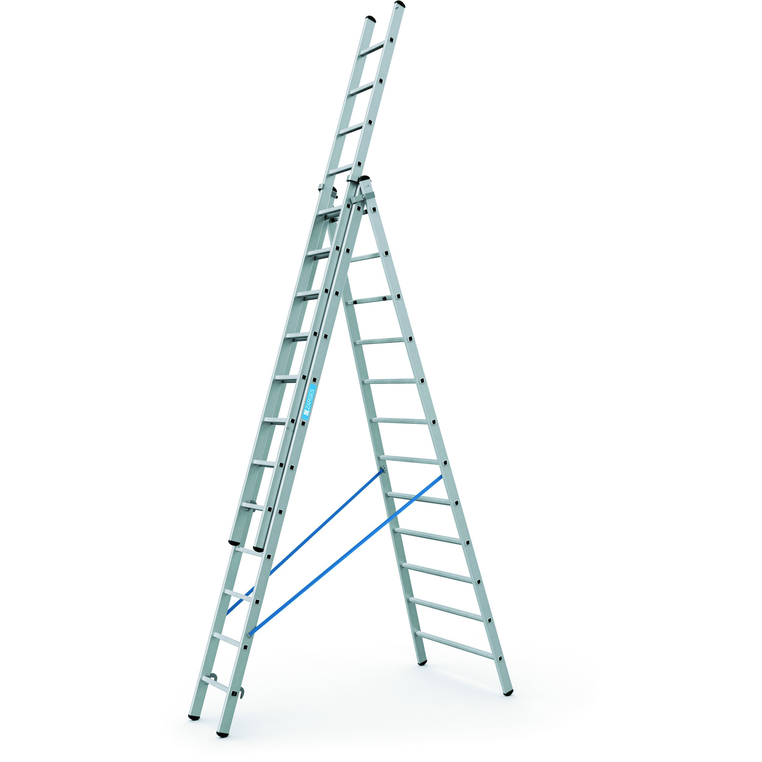 Mehrzweckleiter Skymaster Coni X mit Sprossen, Arbeitshöhe max 9.7 m