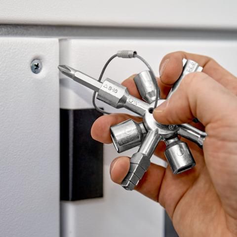 KNIPEX TwinKey® Für gängige Schränke und Absperrsysteme