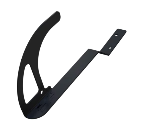 Sicherheitsdachhaken ABS-Lock DH04-OG, gekröpft, anthrazit