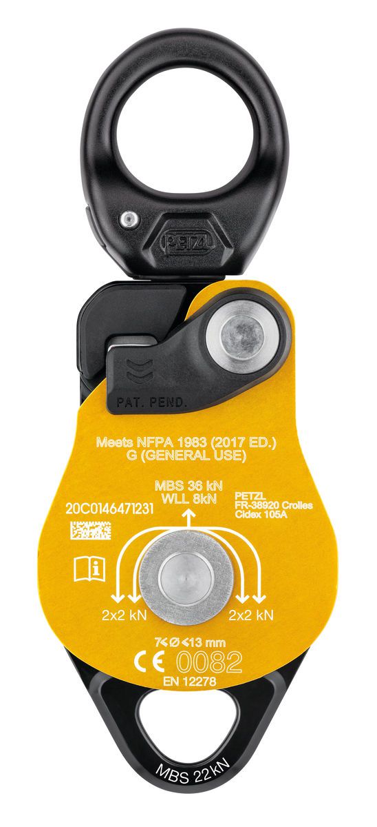 PETZL Umlenkrolle SPIN L2