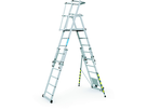 ZARGES Teleskop-Plattformleiter ZAP Telemaster S 0338, Arbeitshöhe 4.35 m