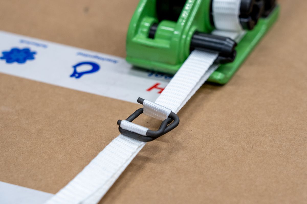 Powerstrap Metallklemme 25 mm phosphatiert