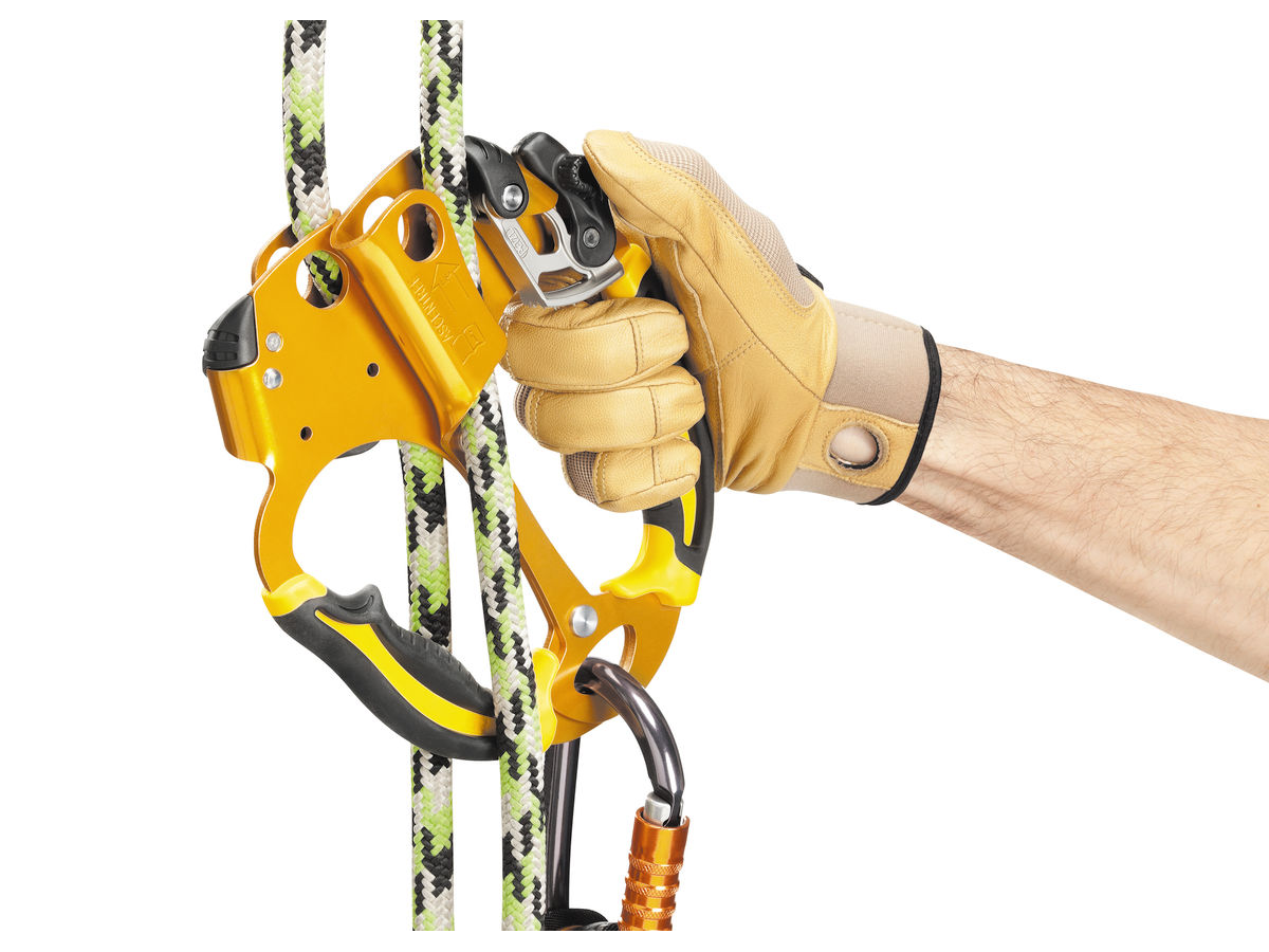 Handsteigklemme Rot - Für Klettersport & Bergtouren