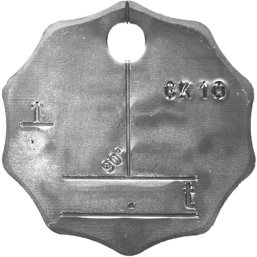 Kennzeichnungsanhänger GK10, Einstrang