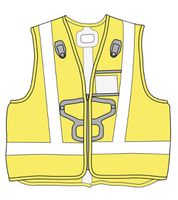 PETZL HI-VIZ Weste für NEWTON Auffanggurte