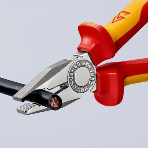 KNIPEX Kombizange VDE isoliert, 180 mm