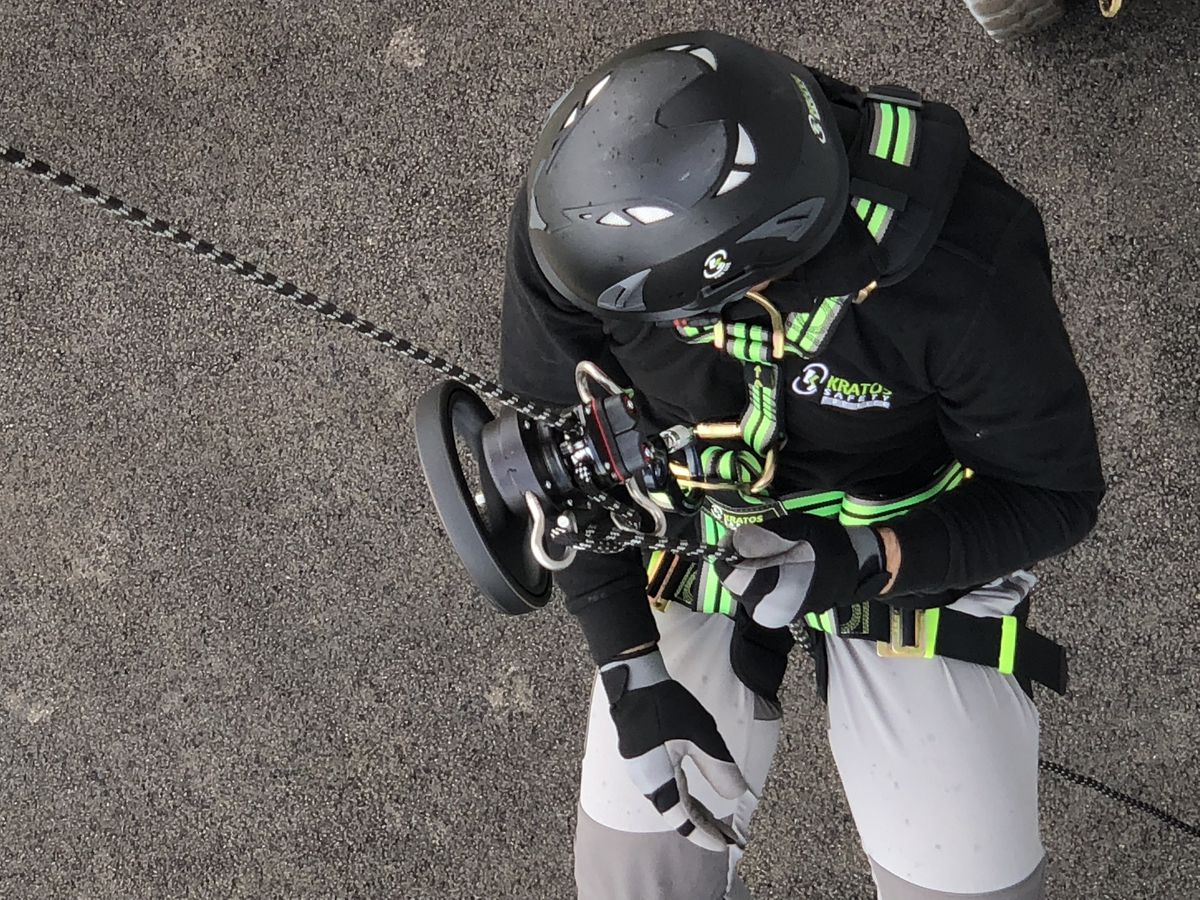 Kratos Safety Abseilgerät Lift Res-Q