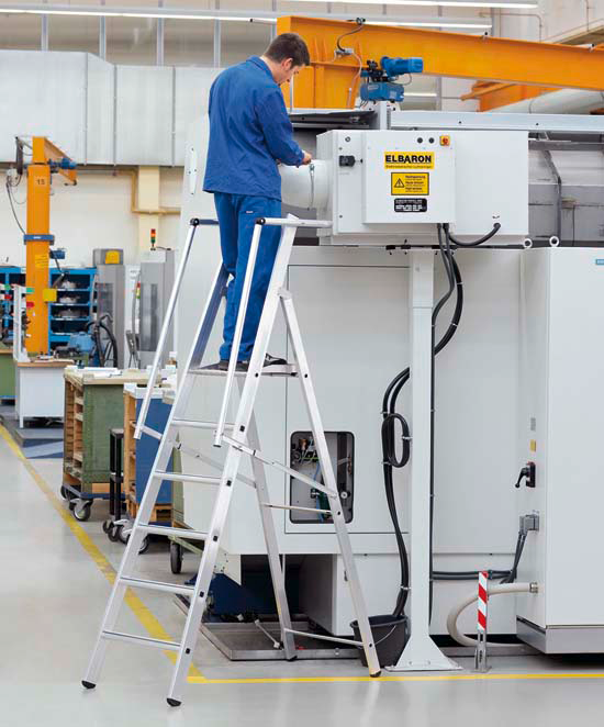 ZARGES Stufenleiter mit Plattform ZAP Safemaster S