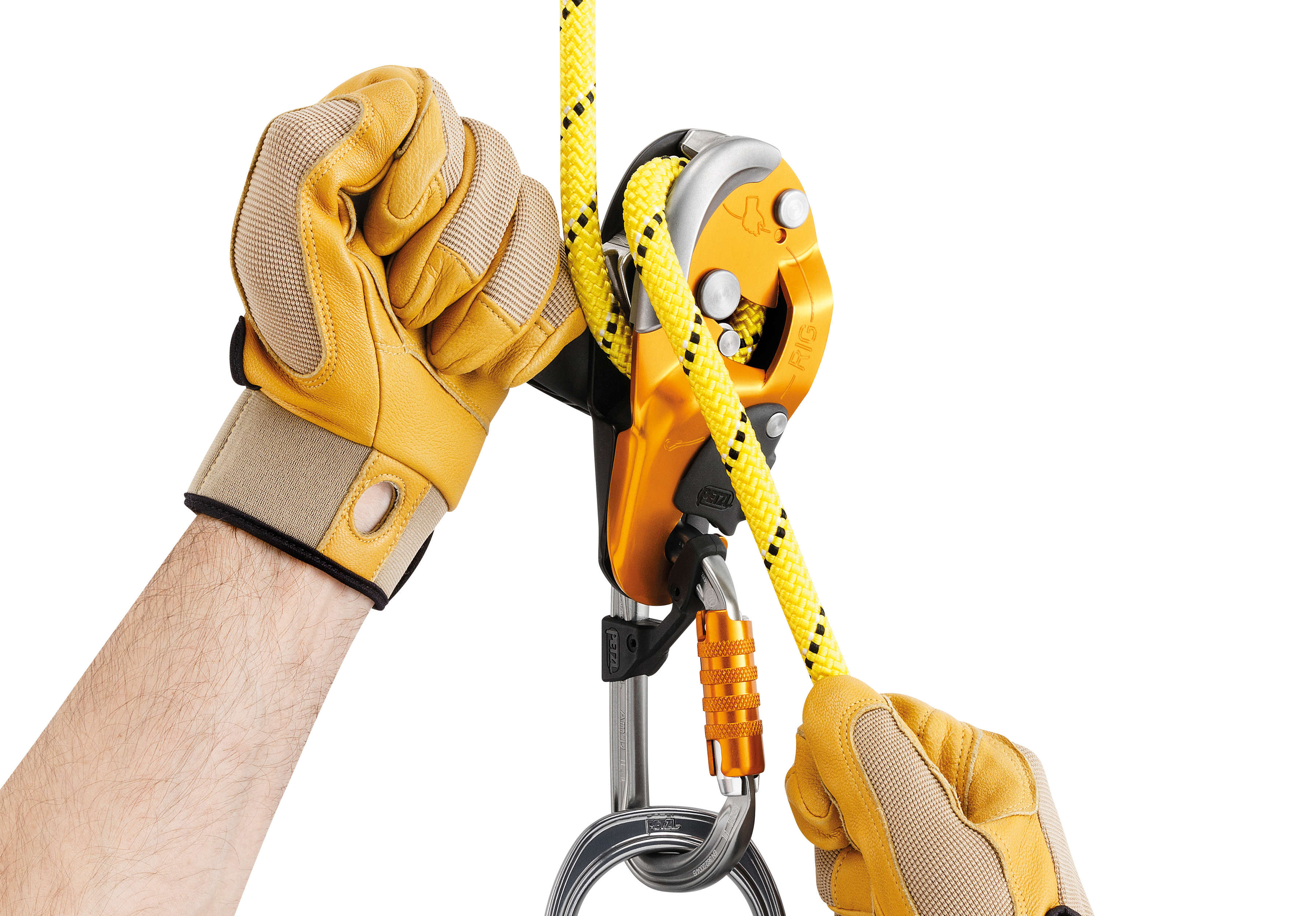 PETZL Selbstbremsendes Abseilgerät RIG