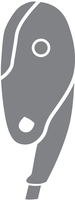 PETZL Reibungselement für CHICANE