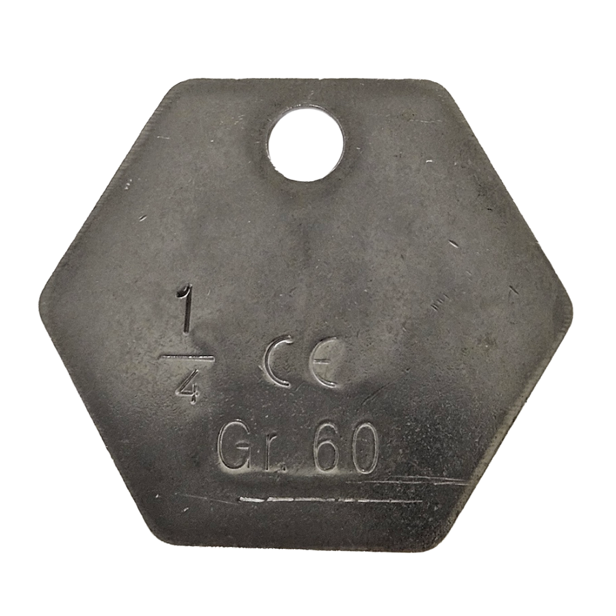 Kennzeichnungsanhänger INOX