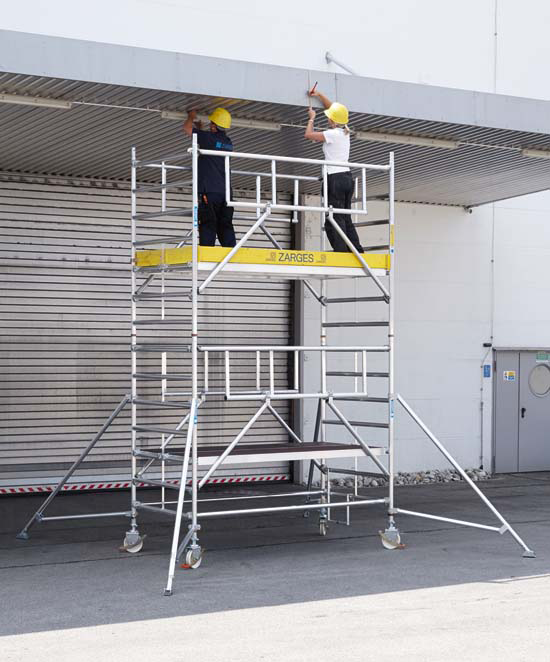 ZARGES Fahrgerüst mit Auslegern Multitower S-Plus 2T 0460-0250