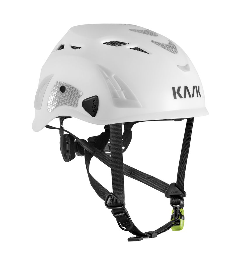 KASK Schutzhelm Superplasma PL HI VIZ Weiss Fluo EN 12492