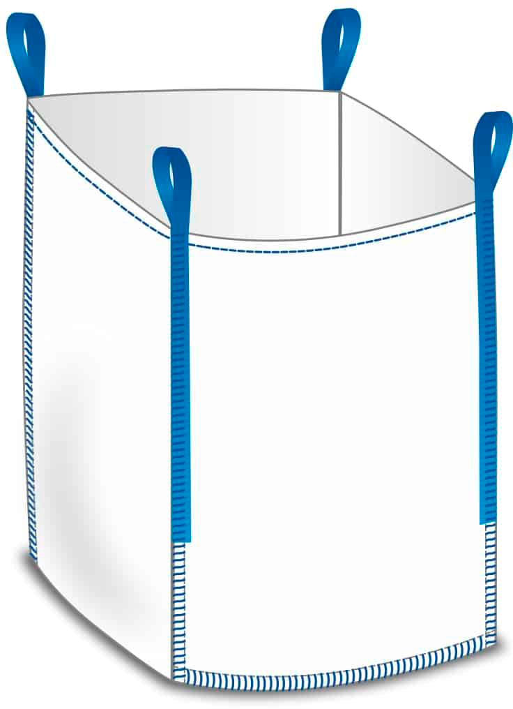 Big Bag OG - oben offen / Boden geschlossen, 90x90x110 cm, 1'000 kg