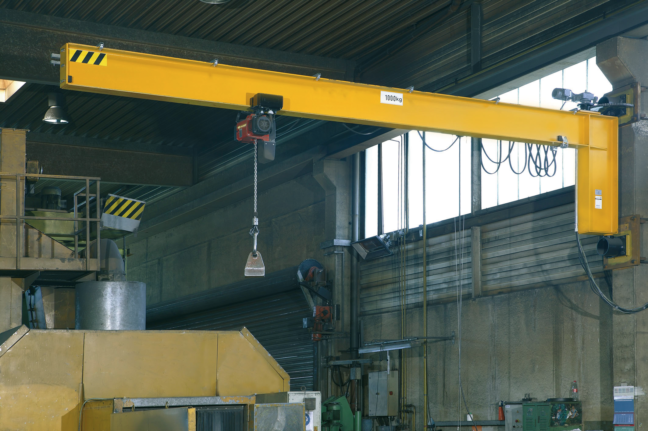 Wanddrehkran Geselle GN 5000 kg mit 5 m Ausladung