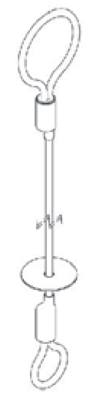 PSA-Stahlseil PSL10-200