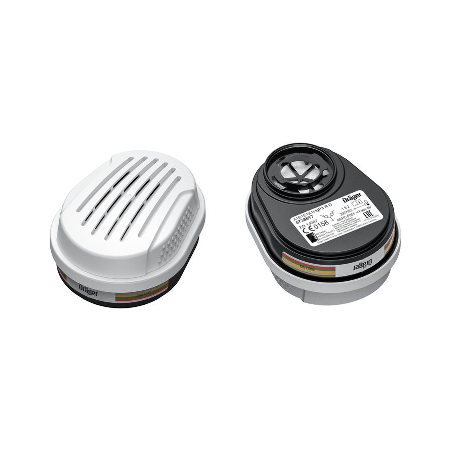 DRÄGER X-plore® Bajonett-Kombinationsfilter A1B1E1K1 Hg P3 R D