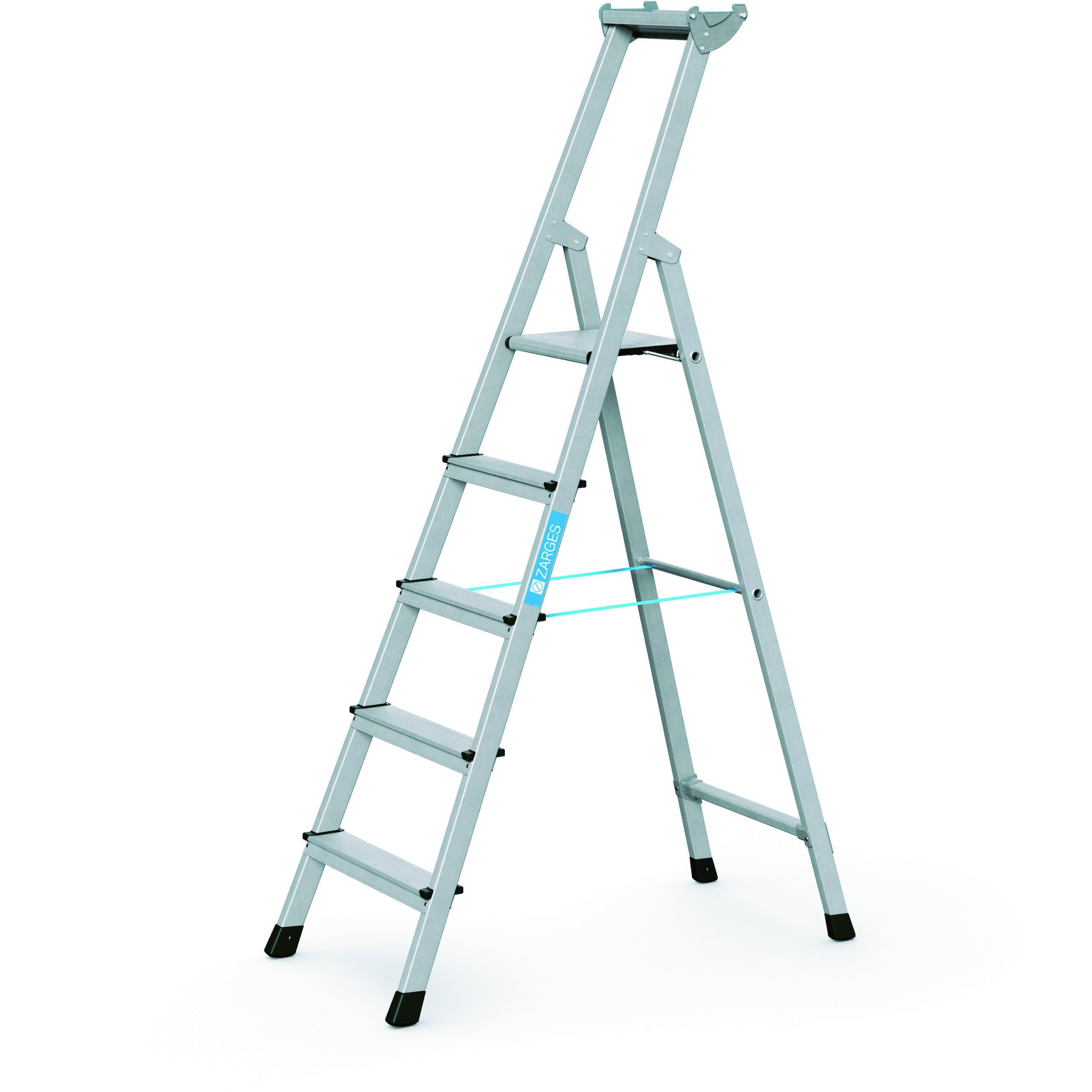 ZARGES Bockleiter XLstep S 10, Arbeitshöhe 4.5 m