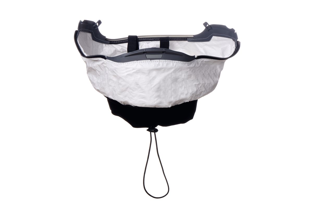 Helmabschluss / Ersatzhaube mit Halsabdeckung Dupont™ Tychem® 2000 (T2) für Helm mit PC Visier L2T2