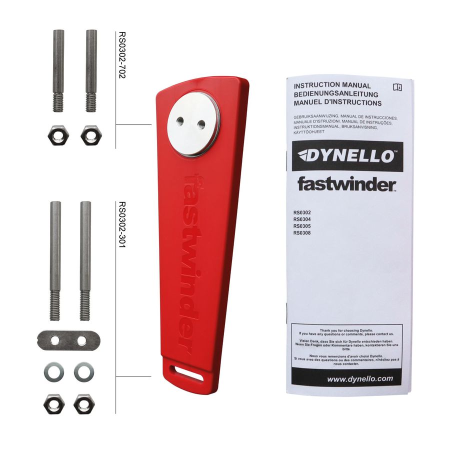 Dynello Fastwinder™, Zurrgurtaufroller für Akkubohrer