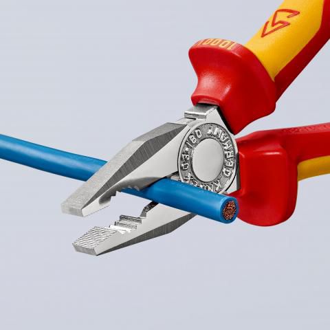 KNIPEX Kombizange VDE isoliert, 180 mm