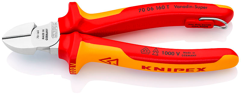 KNIPEX VDE Seitenschneider, 160mm