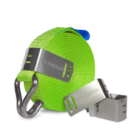 Dynello Clip, 25 mm, Packung à 4 Stk inkl. Gurtaufwickler