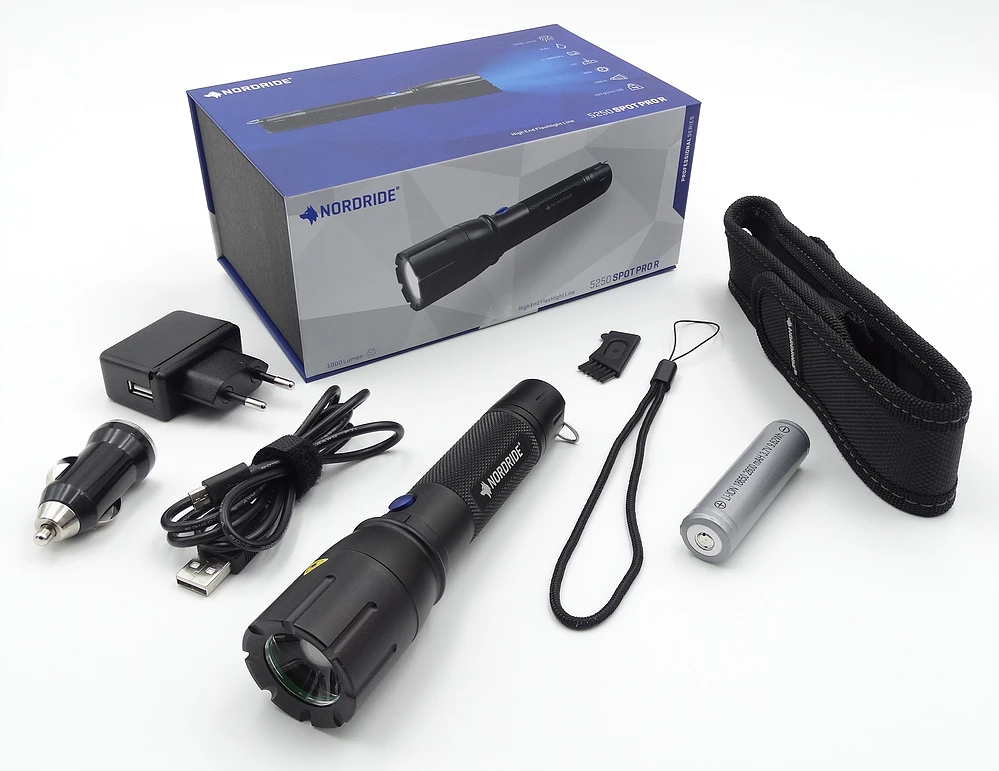 NORDRIDE Taschenlampe 5250 SPOT PRO R