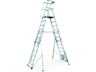 ZARGES Teleskop-Plattformleiter ZAP Telemaster S 0417, Arbeitshöhe 5.15 m