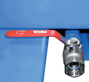 Späne-Kippbehälter SGU 50, lackiert, 0.50m³, Blau