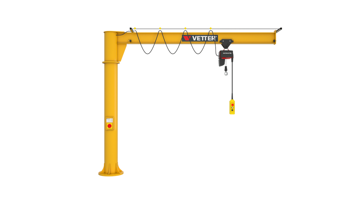 Säulendrehkran Primus PR 125 kg mit 3 m Ausladung