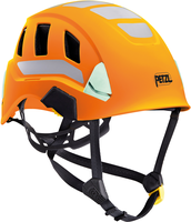 PETZL Kletterhelm STRATO VENT HI-VIZ, orange