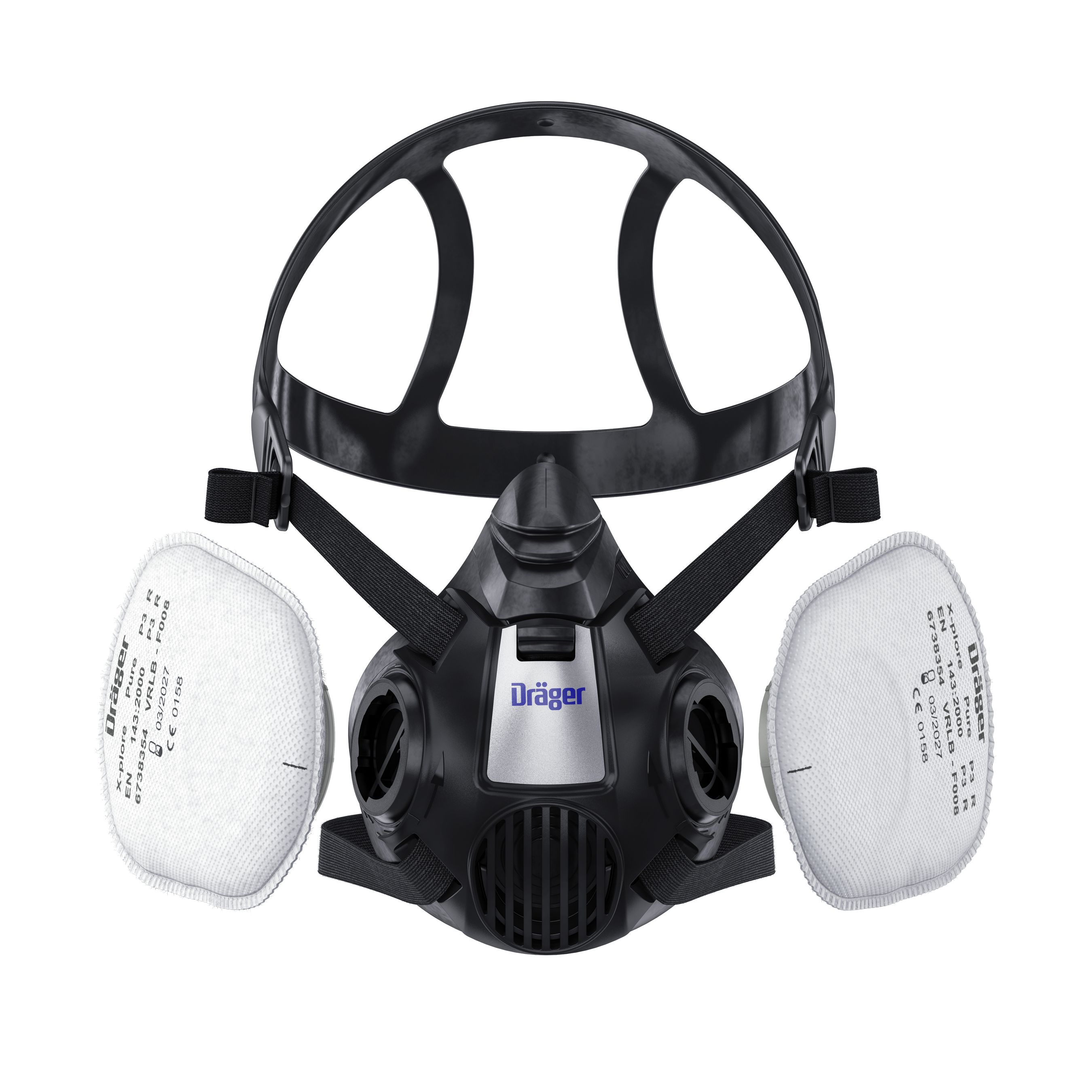 DRÄGER Zweifilter Halbmaske X-plore® 3500 Handwerkerset, Grösse S